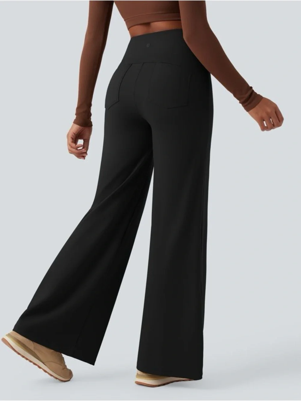 Halara Wide Leg Sculpting Pants - Picture 2 of 3